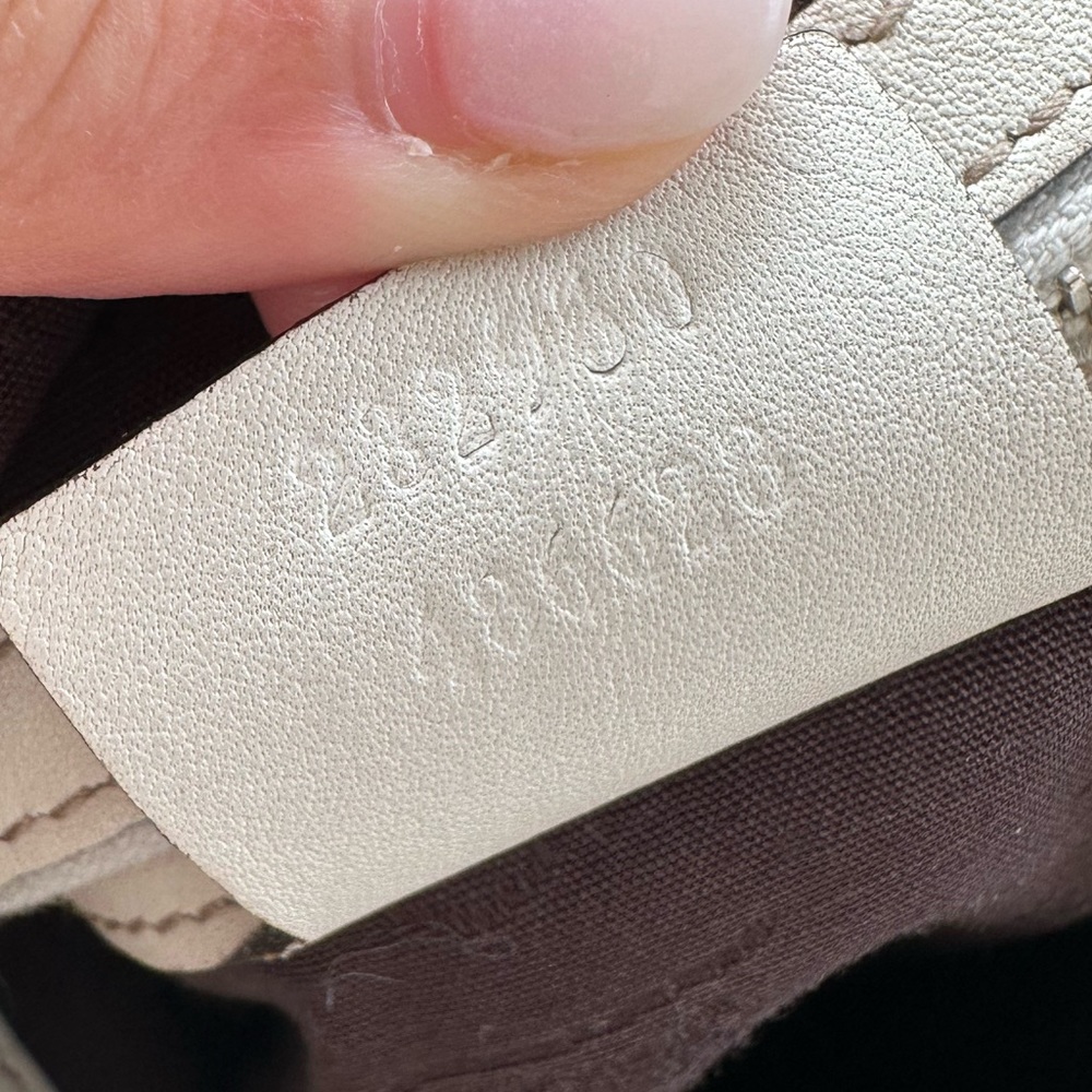 Sold 📌Gucci White Guccissima Leather Icon Bit Large Hobo Bag - Picture 9 of 11